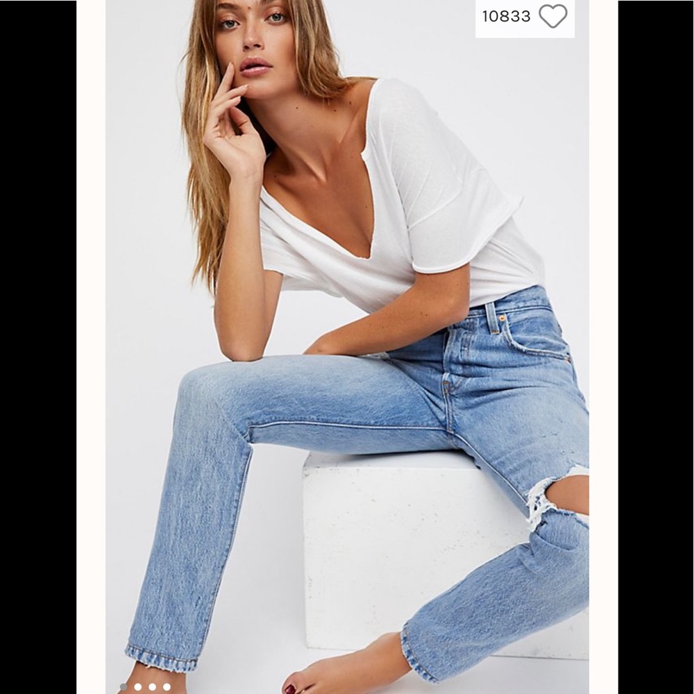 Levi’s skinny 501 button fly - Picture 1 of 5